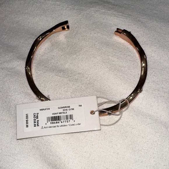 Kate Spade Rose Gold Bangle Bracelet - Picture 5 of 9